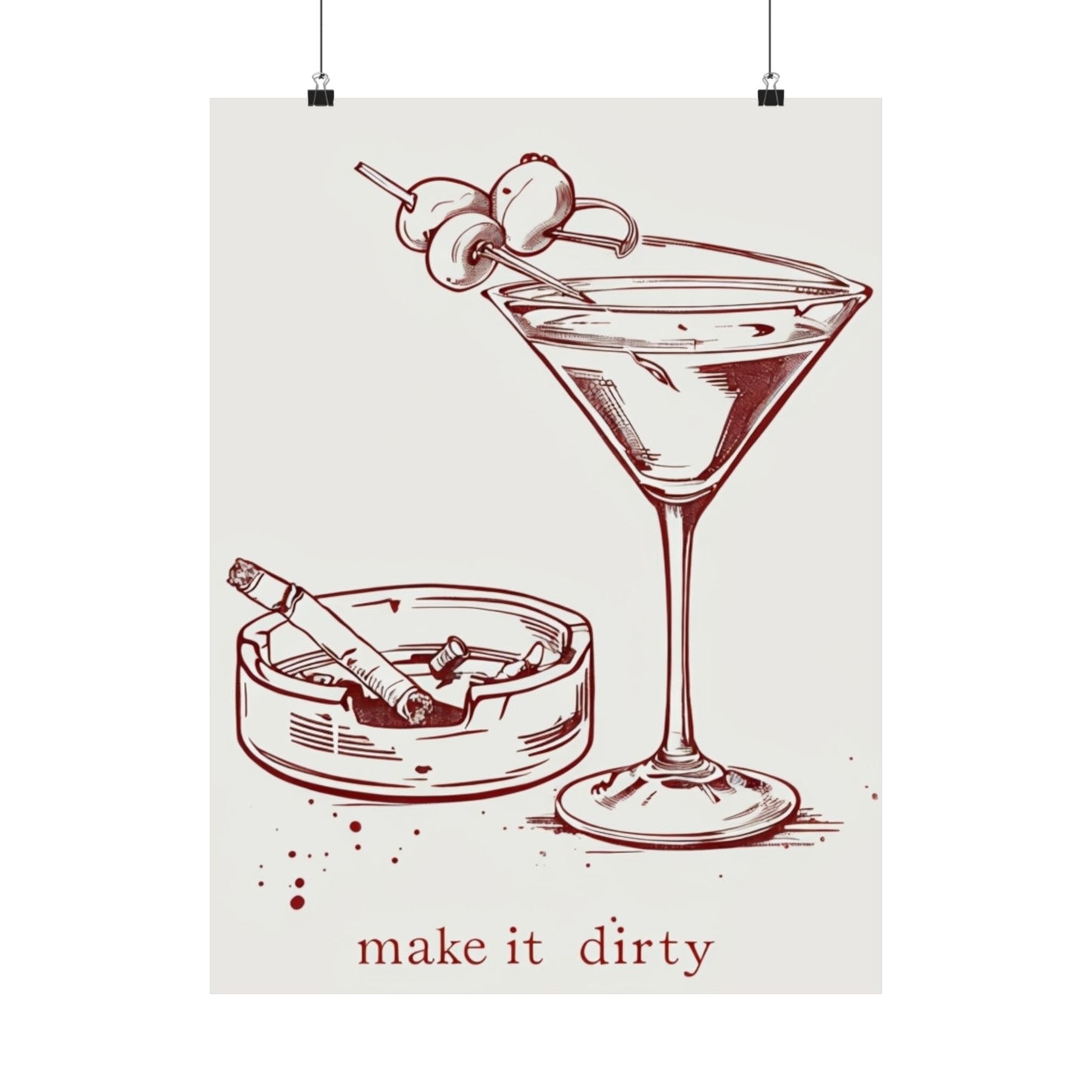 dirty martini