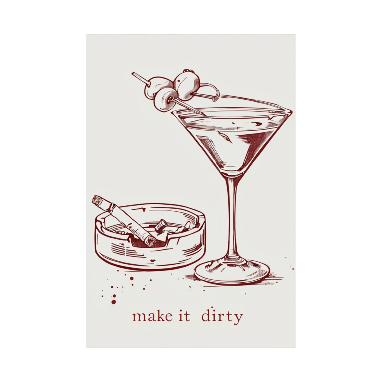 dirty martini