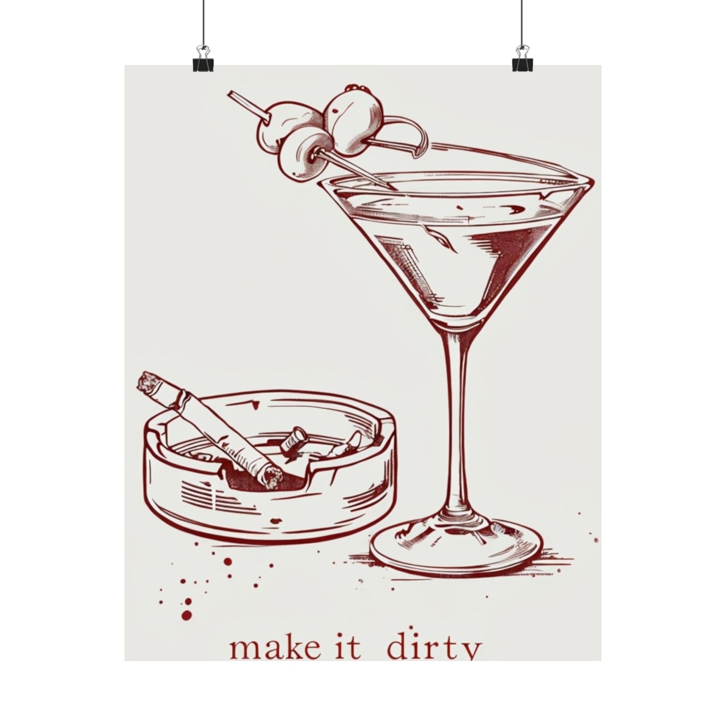 dirty martini