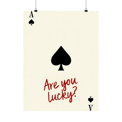 are you lucky