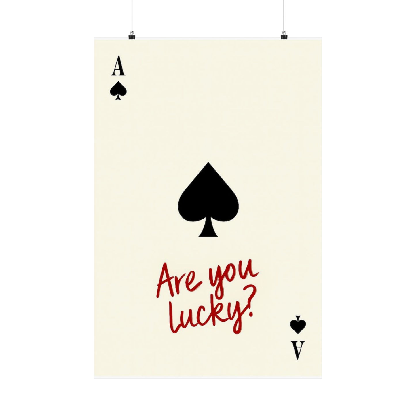 are you lucky