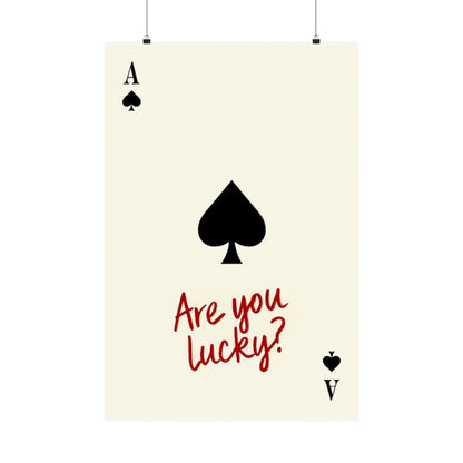 are you lucky