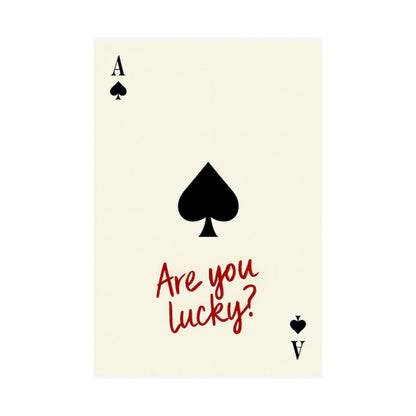 are you lucky