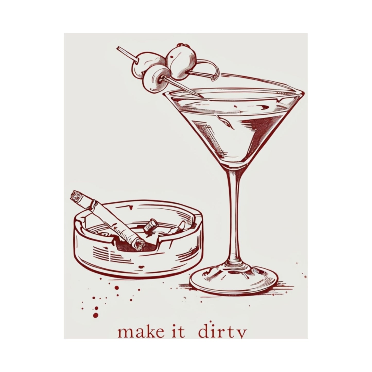 dirty martini
