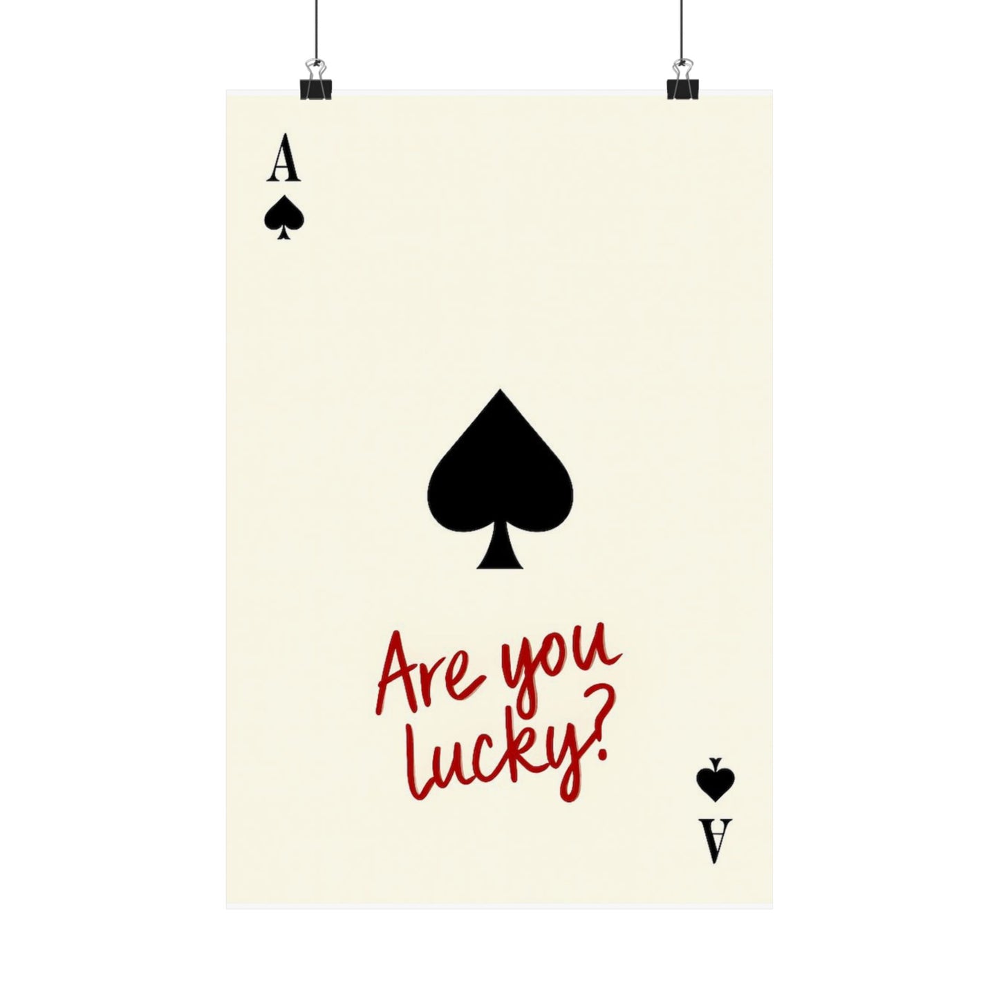 are you lucky
