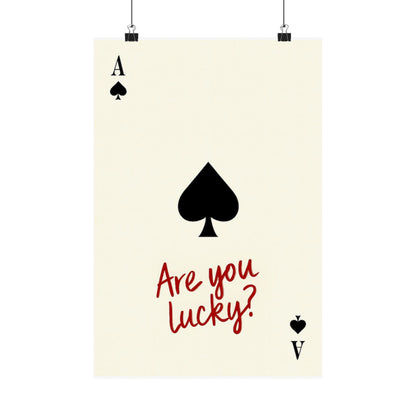 are you lucky