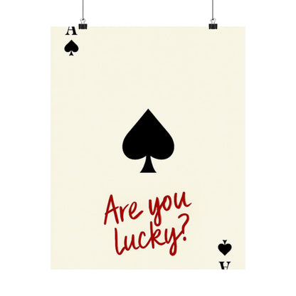 are you lucky