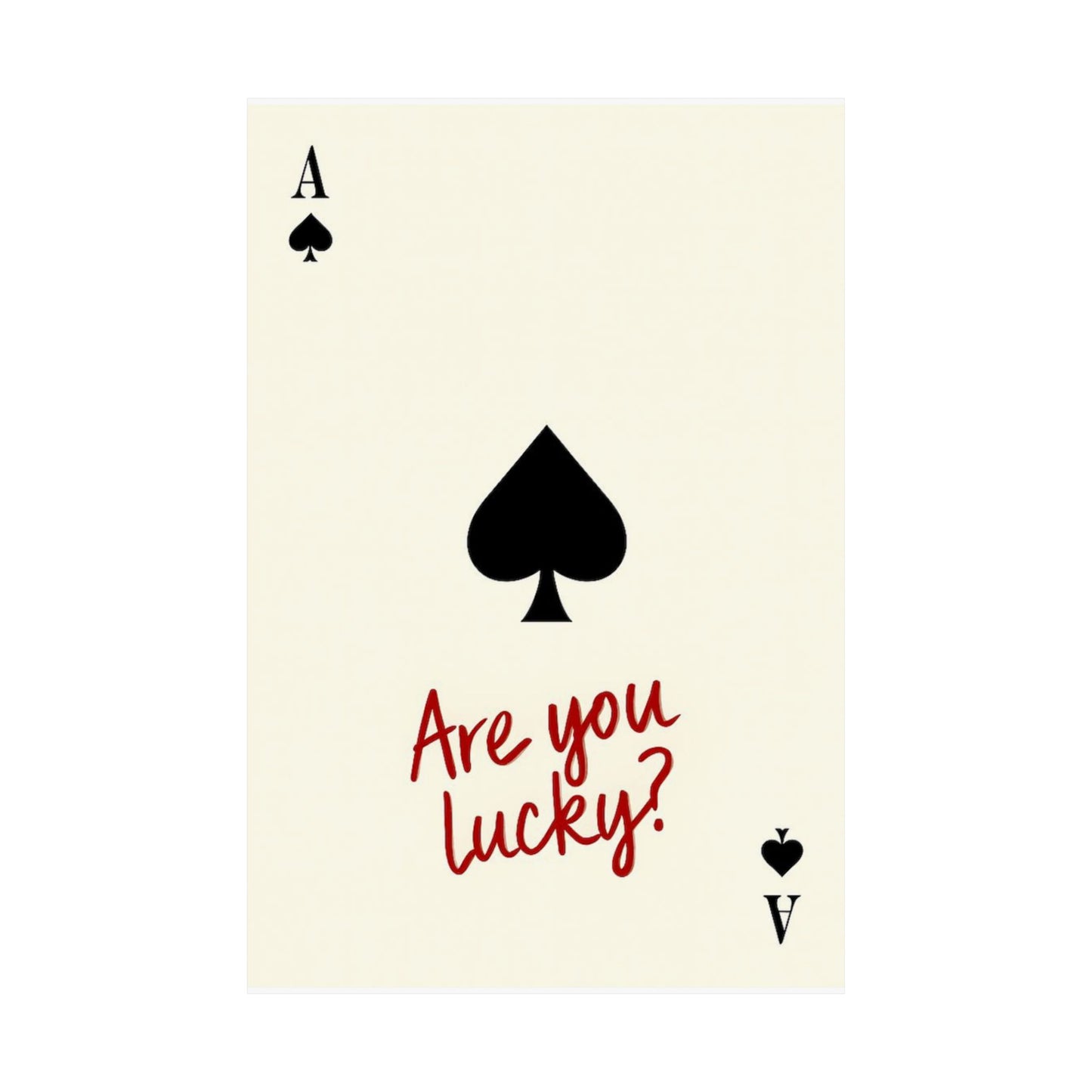 are you lucky