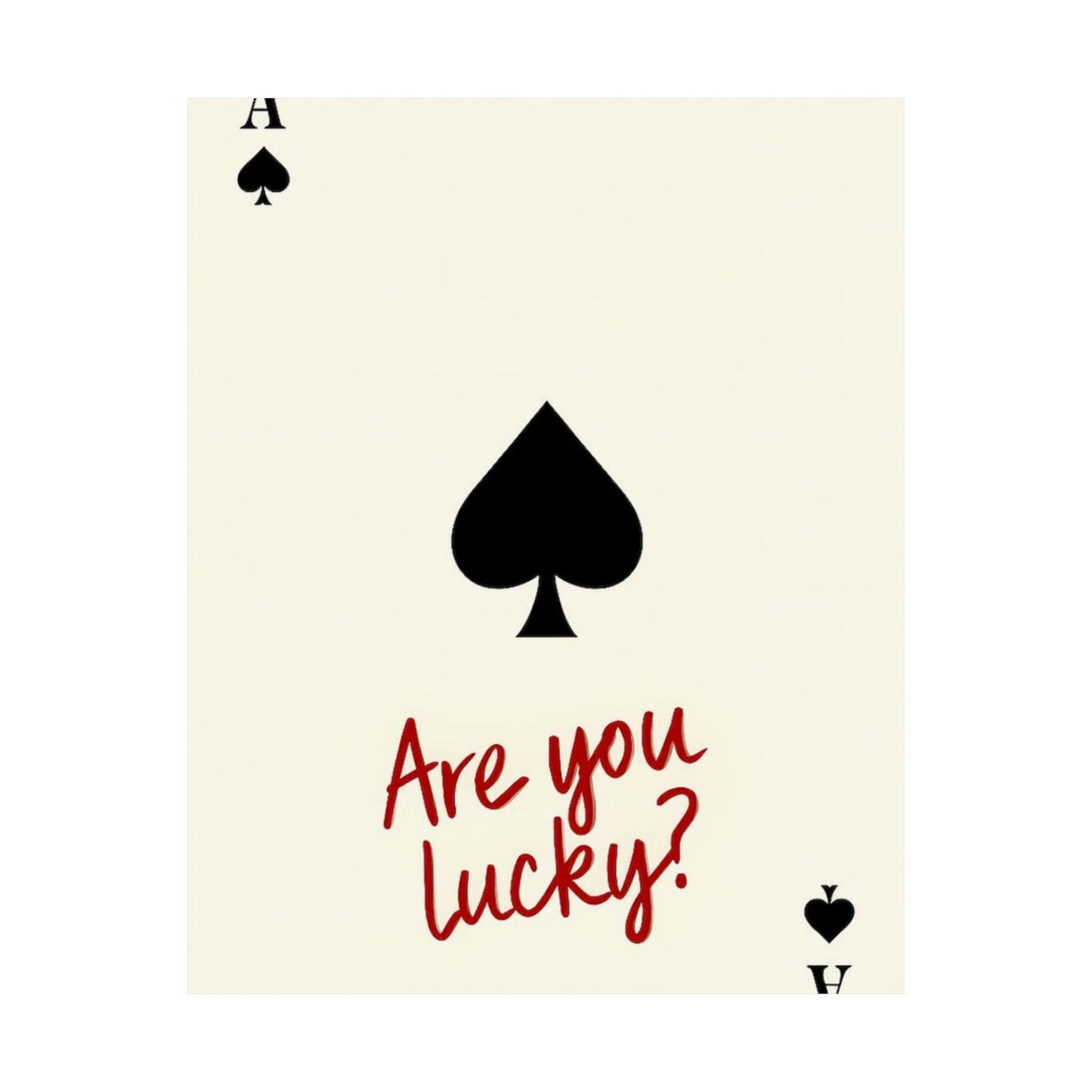 are you lucky