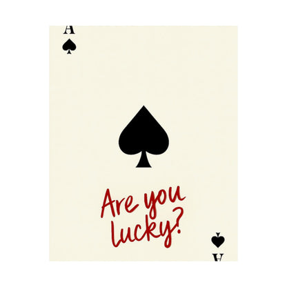 are you lucky
