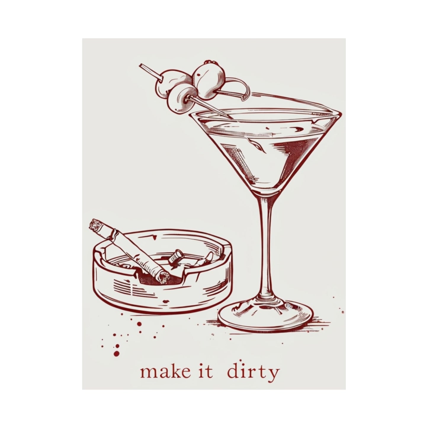 dirty martini